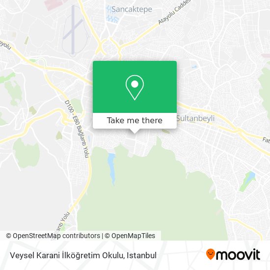 Veysel Karani İlköğretim Okulu map