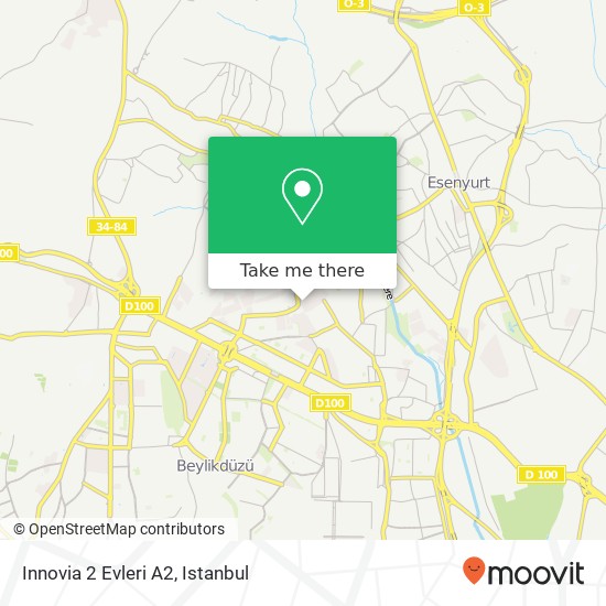 Innovia 2 Evleri A2 map