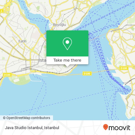 Java Studio Istanbul map