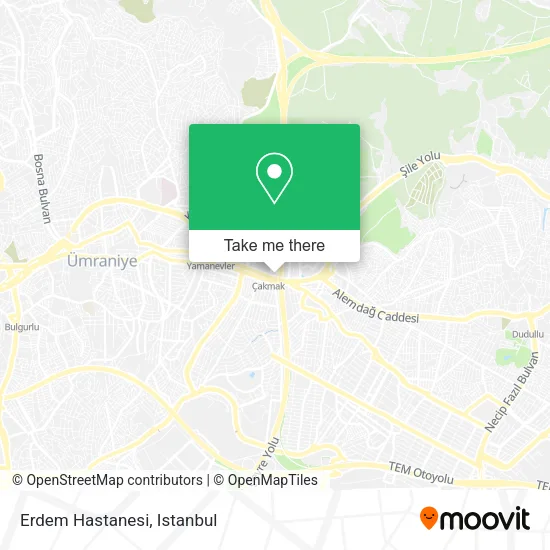 Erdem Hastanesi map