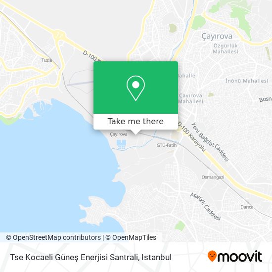 Tse Kocaeli Güneş Enerjisi Santrali map
