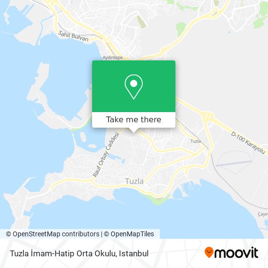 Tuzla İmam-Hatip Orta Okulu map