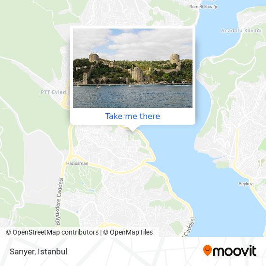 Sarıyer map