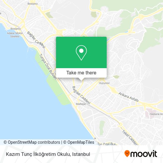 Kazım Tunç İlköğretim Okulu map