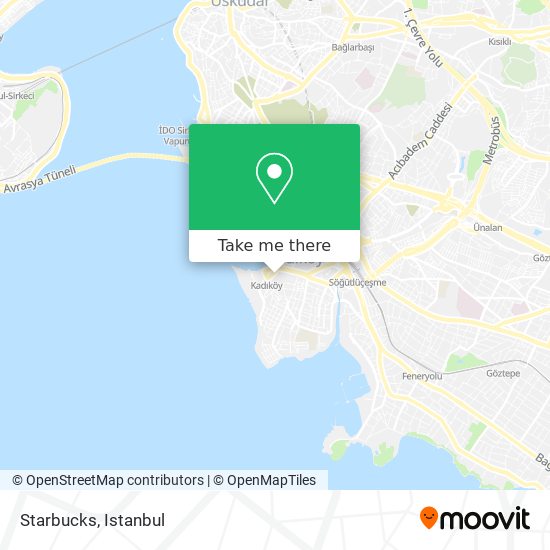 How To Get To Starbucks In Kadikoy By Bus Train Metro Cable Car Or Ferry