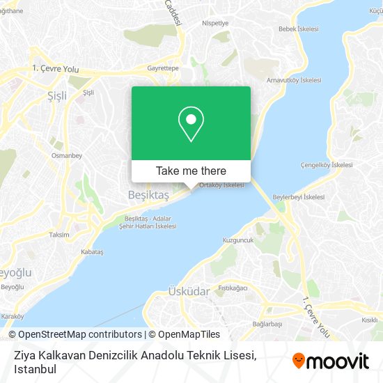 Ziya Kalkavan Denizcilik Anadolu Teknik Lisesi map