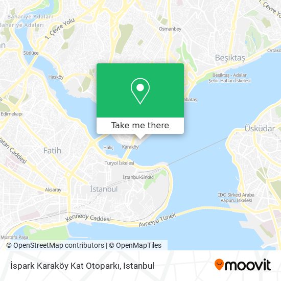 İspark Karaköy Kat Otoparkı map