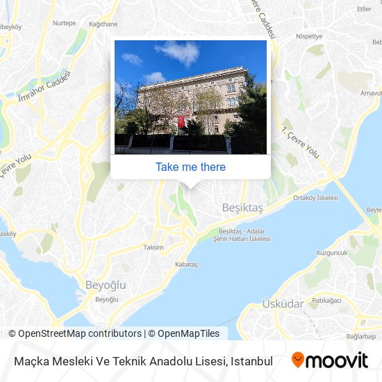 Maçka Mesleki Ve Teknik Anadolu Lisesi map