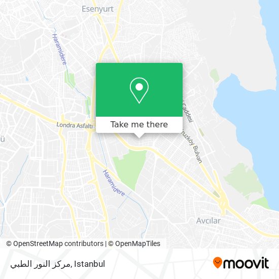 مركز النور الطبي map