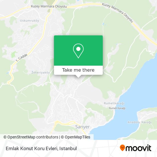 Emlak Konut Koru Evleri map