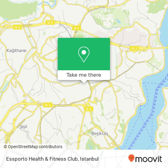 Essporto Health & Fitness Club map