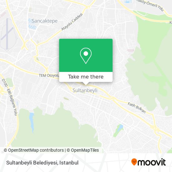 Sultanbeyli Belediyesi map