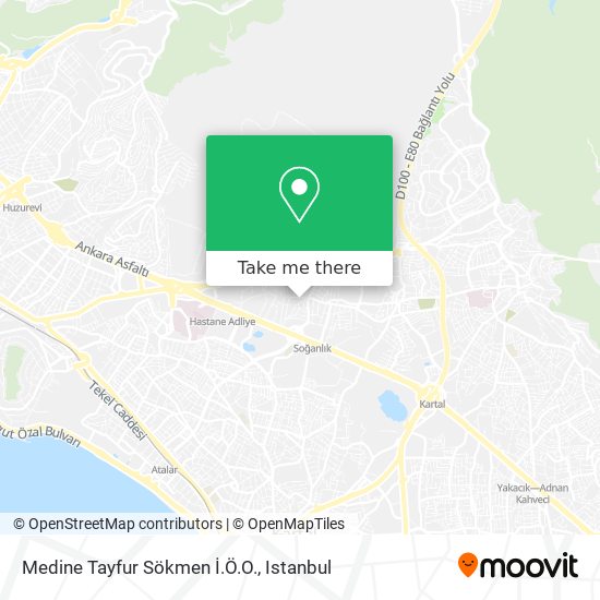 Medine Tayfur Sökmen İ.Ö.O. map