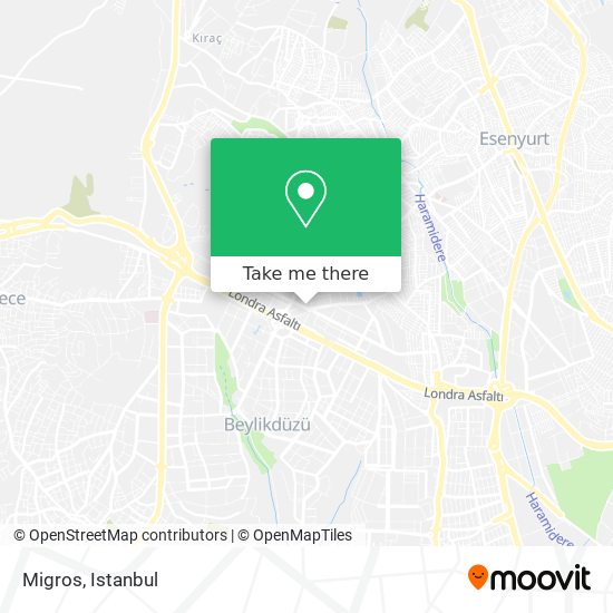 Migros map