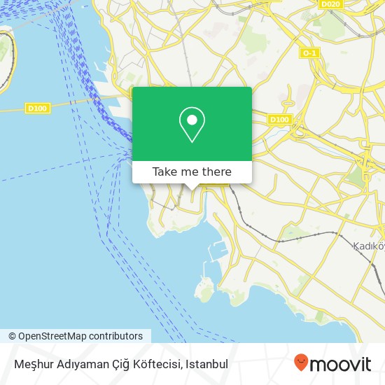 Meşhur Adıyaman Çiğ Köftecisi map