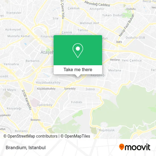 Brandium map
