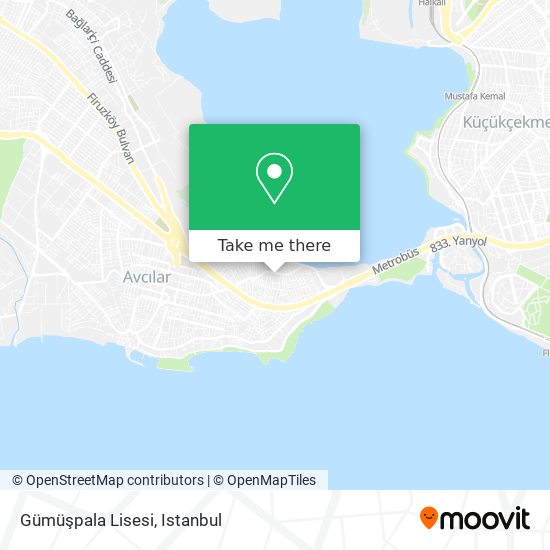 Gümüşpala Lisesi map