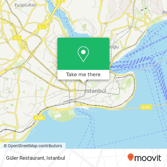 Güler Restaurant map