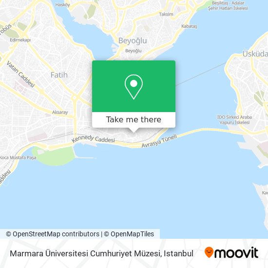 Marmara Üniversitesi Cumhuriyet Müzesi map