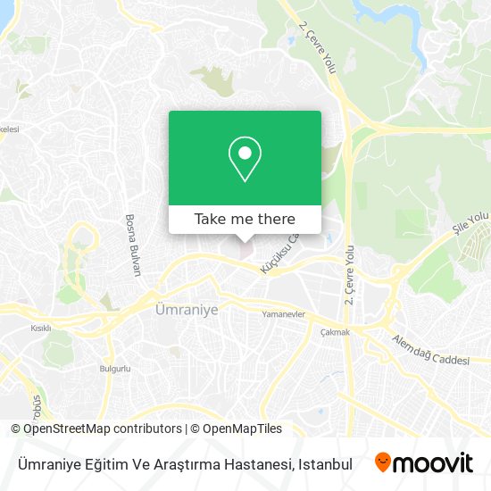 Ümraniye Eğitim Ve Araştırma Hastanesi map