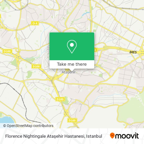 how to get to florence nightingale atasehir hastanesi in atasehir by bus train cable car or metro