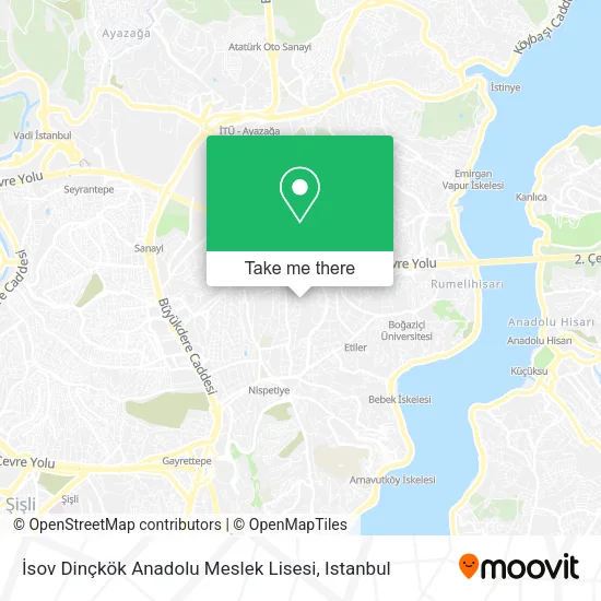 İsov Dinçkök Anadolu Meslek Lisesi map