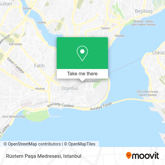 Rüstem Paşa Medresesi map