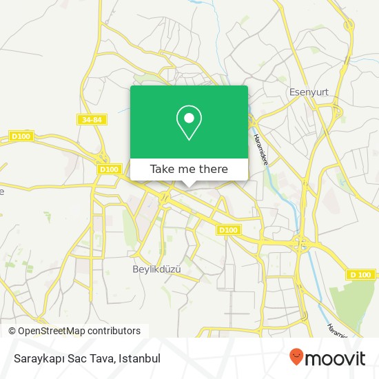 Saraykapı Sac Tava map