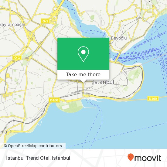 İstanbul Trend Otel map