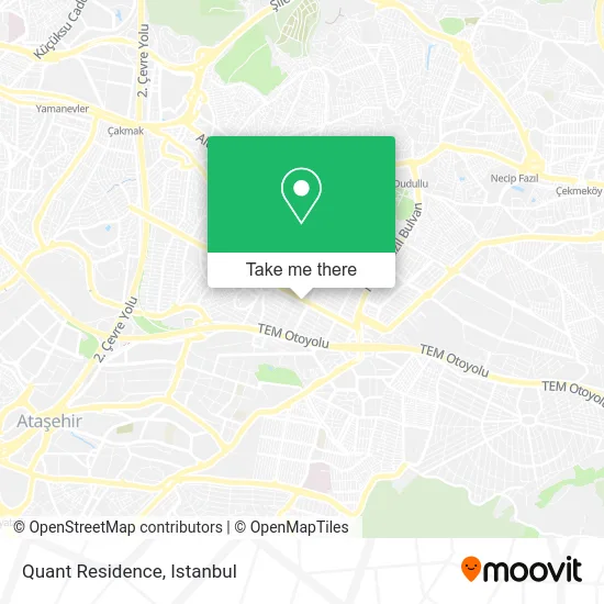Quant Residence map