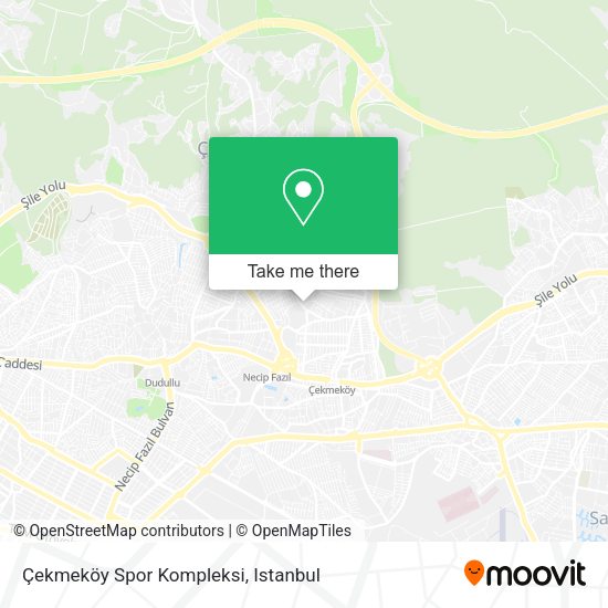 Çekmeköy Spor Kompleksi map