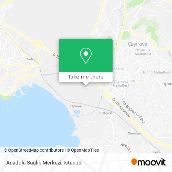 Anadolu Sağlık Merkezi map