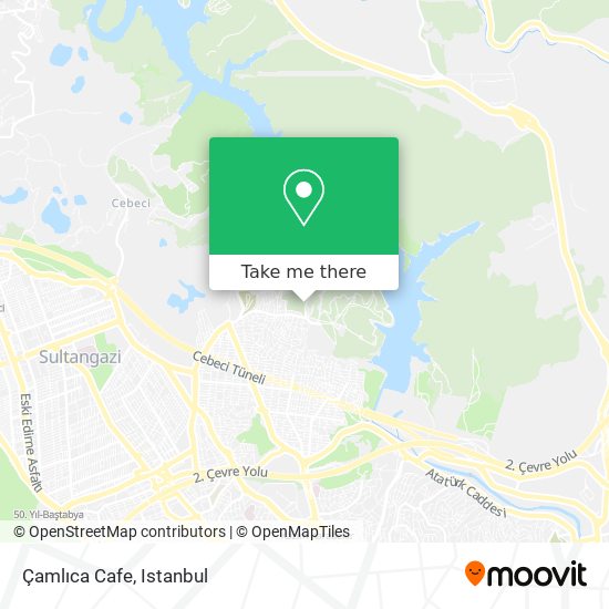 Çamlıca Cafe map