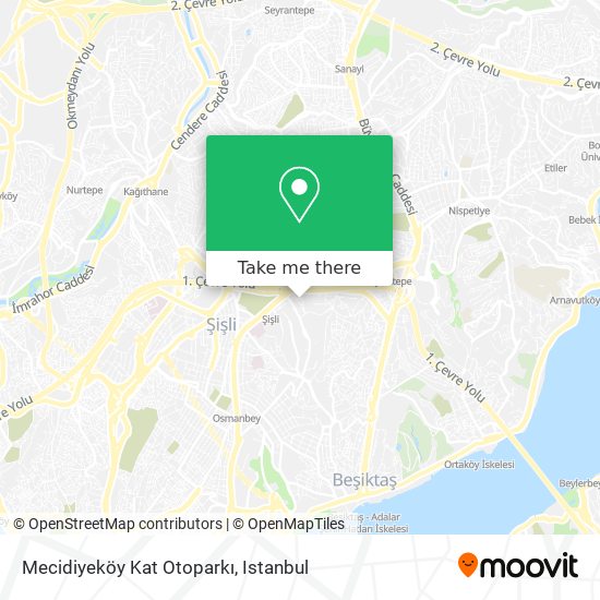 Mecidiyeköy Kat Otoparkı map