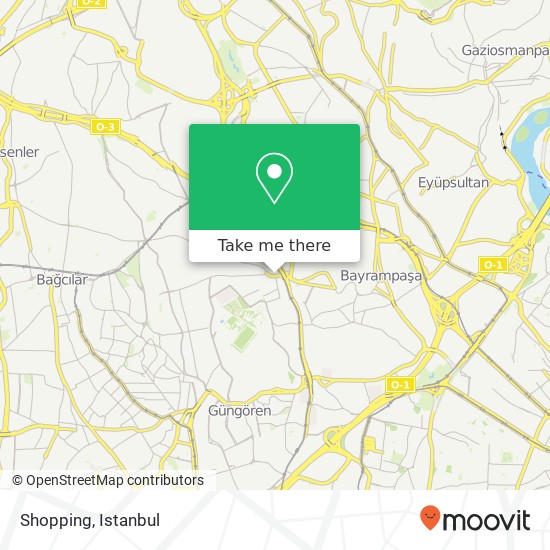 Shopping map