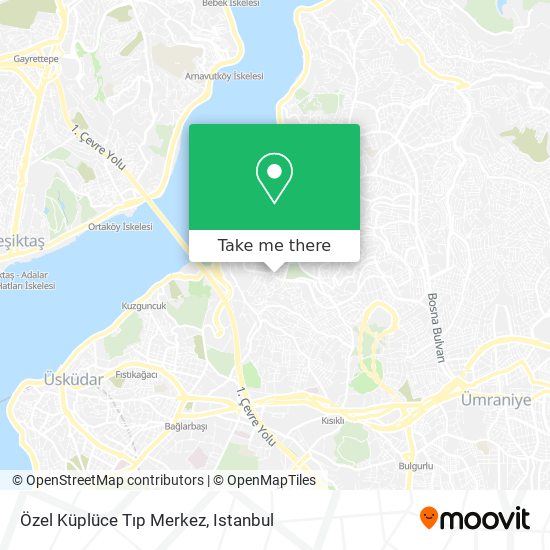 Özel Küplüce Tıp Merkez map
