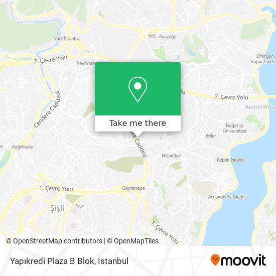 Yapıkredi Plaza B Blok map