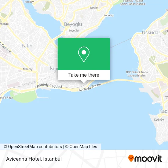 Avicenna Hotel map