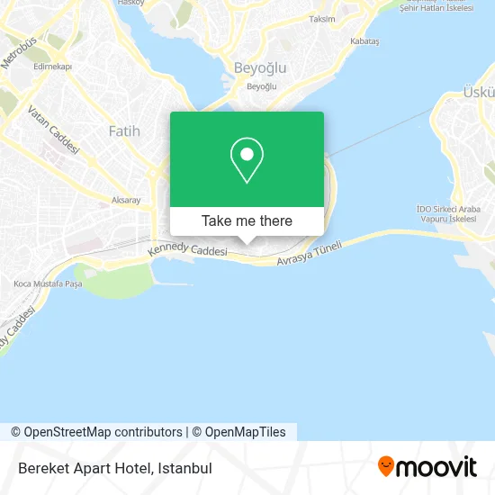Bereket Apart Hotel map