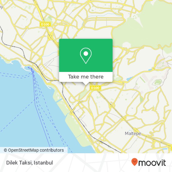 Dilek Taksi map