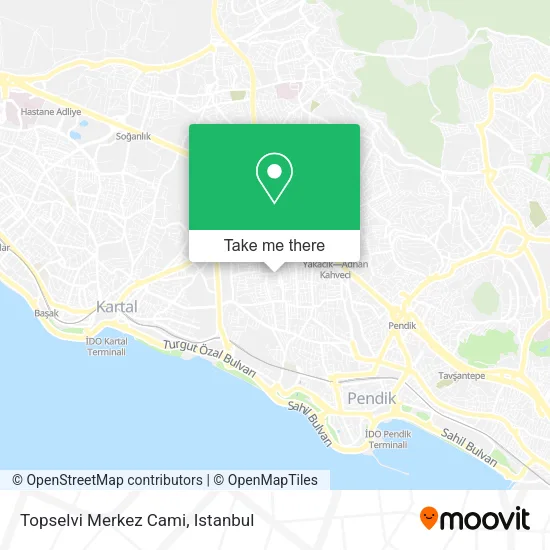 Topselvi Merkez Cami map