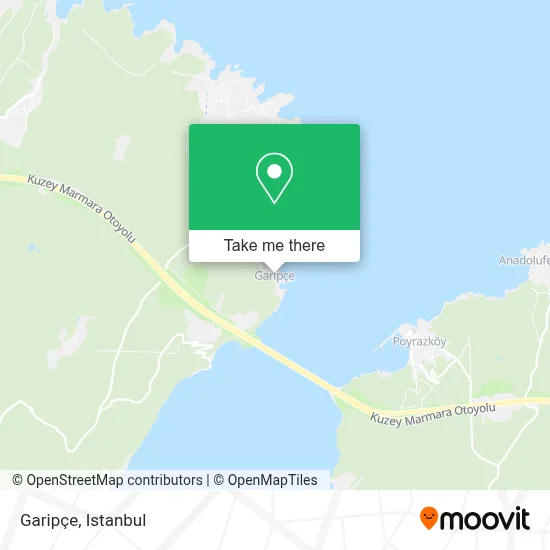 Garipçe map