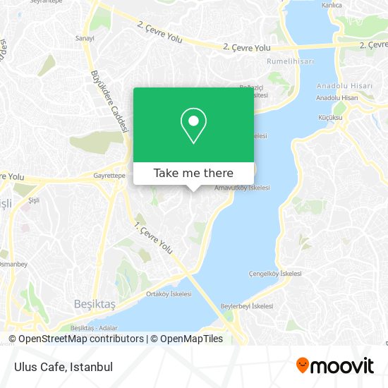 Ulus Cafe map