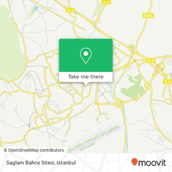 Saglam Bahce Sitesi map