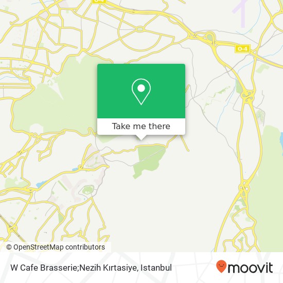 W Cafe Brasserie;Nezih Kırtasiye map