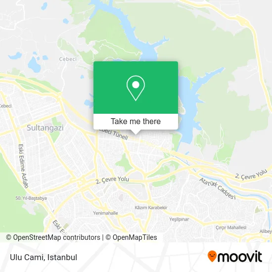 Ulu Cami map
