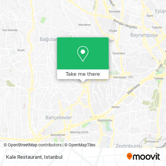 Kale Restaurant map