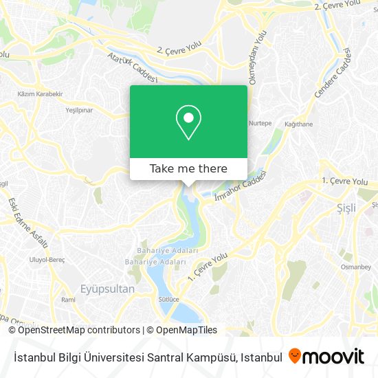 İstanbul Bilgi Üniversitesi Santral Kampüsü map