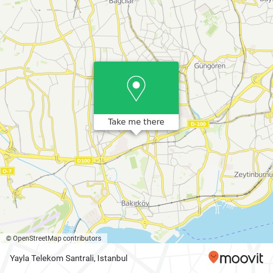 Yayla Telekom Santrali map