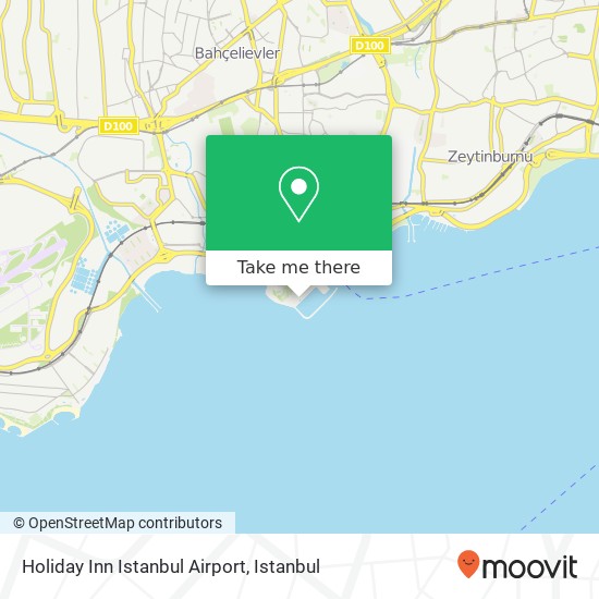 Holiday Inn Istanbul Airport map